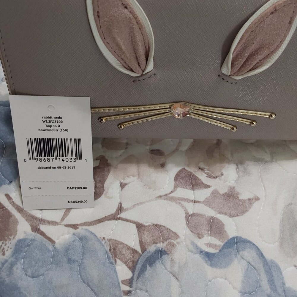 NWT Kate Rabbit Neda Continental Wallet - Picture 9 of 15